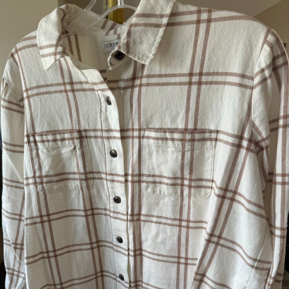 J Crew Pocket Flannel/ Shacket